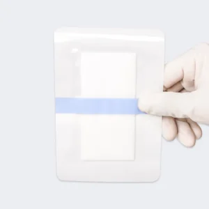 Waterproof Transparent PU Film Wound Dressing Pad Self Adhesive Wound Bandage with Gentle Border