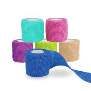 Waterproof and Breathable Self Adhesive Tape Non Woven Wrap Bandage Cohesive Bandage