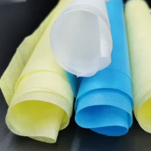 Waterproof pp Pe Laminated Nonwoven Material Medical Gown Baby Diaper Nonwoven Fabric for Barrier Surgical Gowns