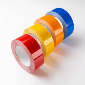 Weather Resistant PVC Reflector Tape Waterproof Safety Marking Tape