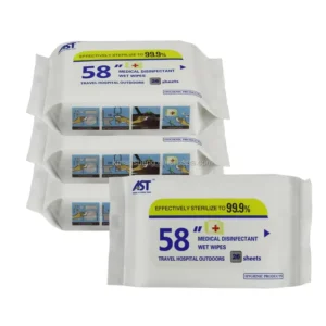 Wet Wipes 99.9% Bacteria High Quality Antiseptic Disinfecting Antibacterial Wet Tissue for Hand Cleaning 26 Sheets Pack