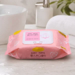 Wet Wipes Children Baby Bamboo Cleaning Water Organic Sensitive 80 Pcs Disposable Eco Friendly Biodegradable