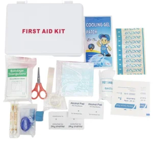 White Bulk Cute Car Waterproof Band Aid Soccer Plastic Free Latex with LOGO Outdoor Survival Mini Small First Aid Box