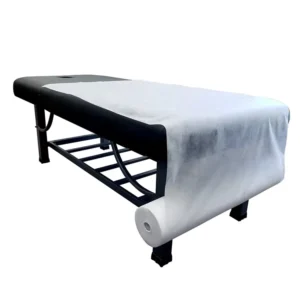White Color SMS Nonwoven Fabric Waterproof Multi Size Medical Sanitary Material Disposable Medical Bedsheet