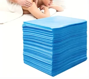 White Disposable Non woven Bed Sheets Waterproof Bed Cover for Hotel