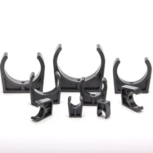 White Grey UPVC Plastic Pipe Clamp Pipe Clip Pipe Buckle U Type Saddle Type