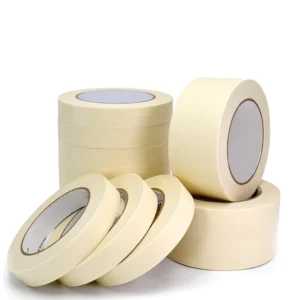 White Indoor Painting Self Adhesive General Purpose Usage Crepe Paper Masking Paper Tape