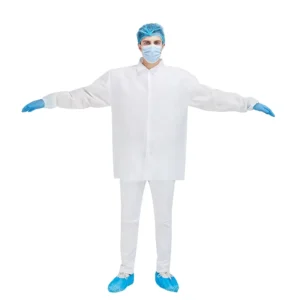 White Long Sleeve Medical Blouse