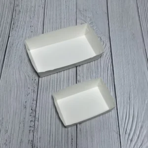 White Paper Tray for Food