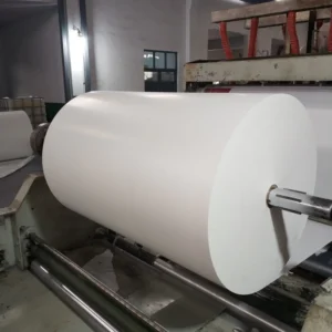 White Poly Coated Paper Roll Pe Coated Kraft Packaging Paper