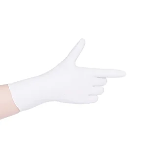 White Powder Free Disposable Clean Room Nitrile Gloves for Laboratory Food Beauty Care Electronics Factory