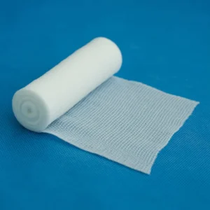 White Soft Breathable Surgical Medical Gauze Conforming Bandage First Aid Elastic Bandage 60 95gsm Class I CE