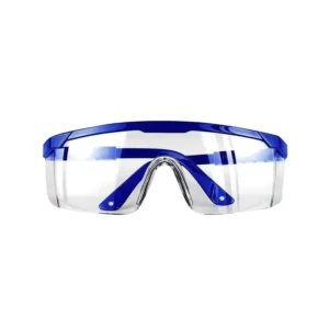 Wide Vision Protection Eyewear Eye Shield Nurse Adult Clear Anti-Fog Safety Glasses With Adjustable Temples Safety Goggles