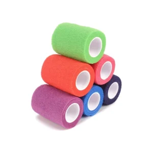 Width 4.5cm Colored Self Adhesive Wrap Elastic Bandage