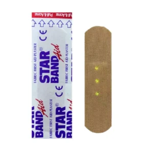 With 3 Holes Breathable Smooth Plain Fabric First Aid Plasters