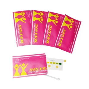 Women’s Self-Test Bacterial Vaginosis (BV) Paper PH Test Card for Vagina Feminine Hygiene Product