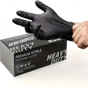 Working Disposable Nitrile Gloves for Cleaning High Elasticity Waterproof Anti Slip Non Sterile