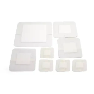 Wound Dressing Strip Hypoallergenic CE Sterile Medical Surgical Adhesive Non Woven Wound Dressing White OEM Disposable