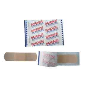 Wound Plaster Band Aid for Minor Injuries Strong Adhesive ISO/TUV Certified Various Sizes Quick Easy Application