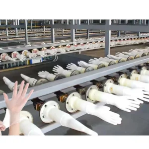 XRRD Advanced Technology Automatic Food Grade Disposable PVC Glove Line PLC Controlled Engine Motor Gear Bearing Catering 85KW