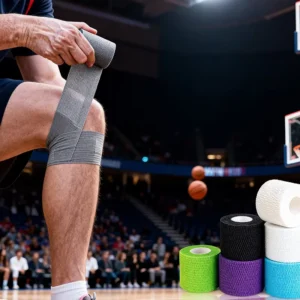 Xingda Elastic Self Adhesive Tape Cohesive Sports Bandage Athletic Wrap for Flexible Support Waterproof Breathable