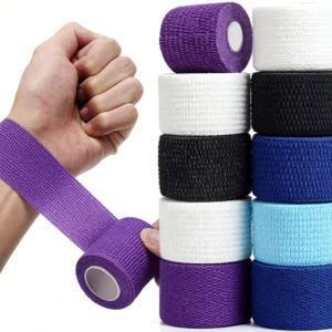 Xingda Pure Color Non Woven & Breathable Sports & Medical Cohesive Tape Self Adhesive Elastic Bandage for Versatile Support