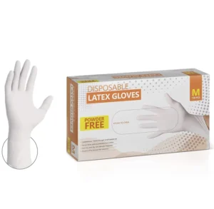 Xs Disposable Kitchen Household Medical Examination Industrial Cleaning Work Powder Free Latex Safety Gloves Box 100