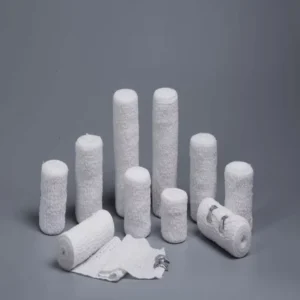 YD112C Free Sample Professional Crepe Bandage Breathable Medical Bandage Roll Elastic Crepe Bandage Surgical Medical
