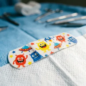 YN-BA CE MDR Certified Cartoon Adhesive Bandages Waterproof Breathable EOS Disinfecting Children’s First Aid Strips