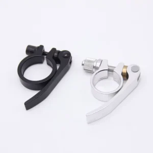 YT Custom Bicycle Parts CNC Machining Aluminum BMX Road Bike Seat Clamp Quick Release