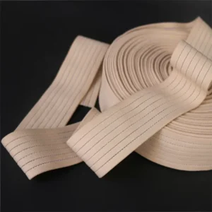 YUNHAN Brand 2 Inch Beige Woven Soft Plush Medical Elastic Bandage