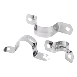 YUSHENG Stainless Steel Saddle Clips Double Pipe Clamps Zinc Finish Imperial OEM Hose Clamps General Industry Use