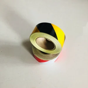 Yellow Black White Red Adhesive Non Reflective Conspicuity Tape Floor Marking Warning Adhesive Tape