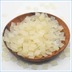 Yellow Transparent EVA Granule Hot Melt Adhesive for Handle Paper Bag Rope Bonding