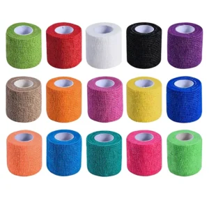 Yimmer Medical Grade Self Adhesive Breathable Cohesive Bandage 5cm*4.5m Wrap Elastic Stretch Athletic Sports Wrist