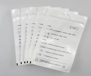 Yin yang Membrane Bags Plastic Heat Seal Bags Sealable Pouch Bag for Food Storage Packets Mini Packaging with Tear Notches