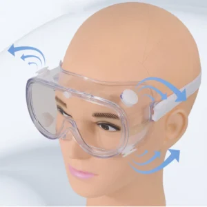 Z87 ANSI Z87.1 CE EN166 Clear Medical Safety Glasses with Anti-Fog Feature Eye Protection for Work and Laboratory Use