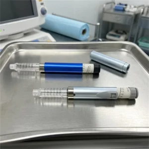 ZYZN Professional V2 Metal Injection Pen Reusable 60U with Needles and 3ml Glass Cartridges for Peptides and Wellness Support
