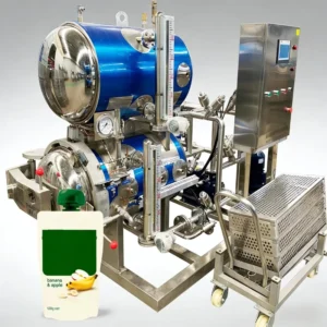 Zhongnuo 180L Laboratory Automatic Stainless Steel Aluminum Foil Pouches Retort Sterilizer Autoclave Machine 134 135C Long