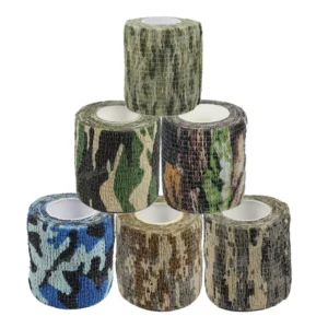 camouflage Elastic Cohesive Bandage Self Adhesive Cohesive Bandage Sports Football Pet Cohesive Bandage