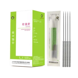 in Stock Professional Medical Copper Handle Sterile Acupuncture Needles